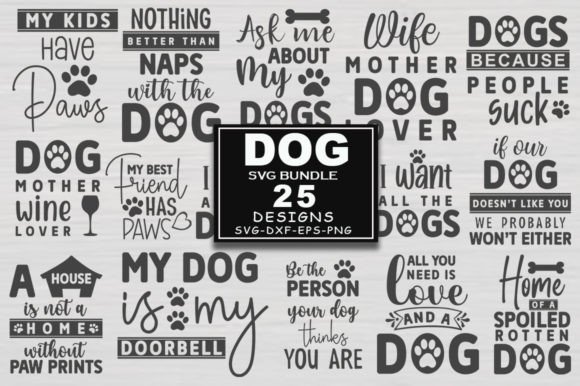 25 Dog Quotes SVG Bundle: An Embroidery Designer's Review