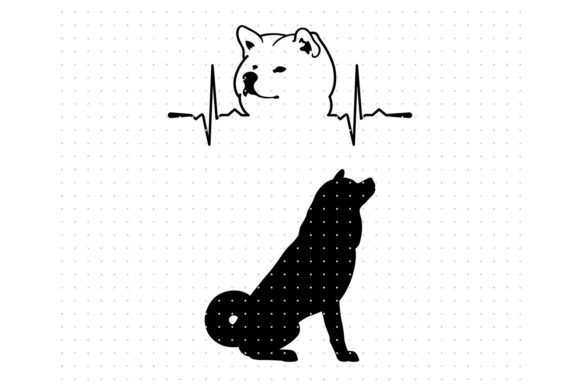 Akita Dog Heartbeat SVG: Hands-On Embroidery Review