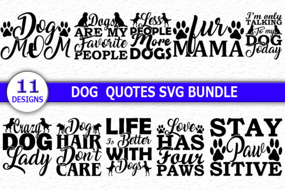 Dog, Quotes SVG Designs Bundle Review