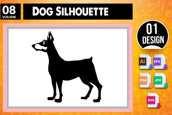 Dog Silhouette SVG Craft Design 08: A Hands-On Embroidery Review