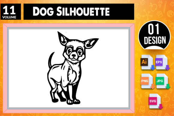 Dog Silhouette SVG Craft Design 11: A Hands-On Review