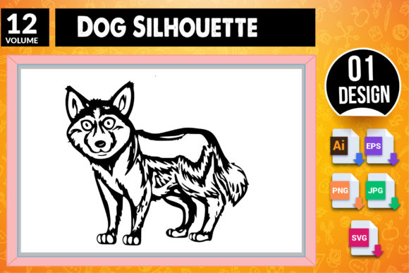 Dog Silhouette SVG Craft Design 12: A Practical Review