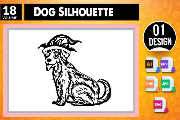 Dog Silhouette SVG Craft Design 18: A Designer's Review