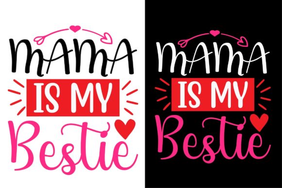 Happy Mother's Day SVG Design Mama is My