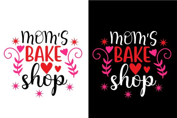 Happy Mother’s Day SVG Design Moms Bake