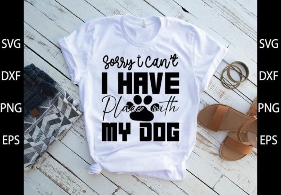 Sorry I Can't I Have Place with My SVG